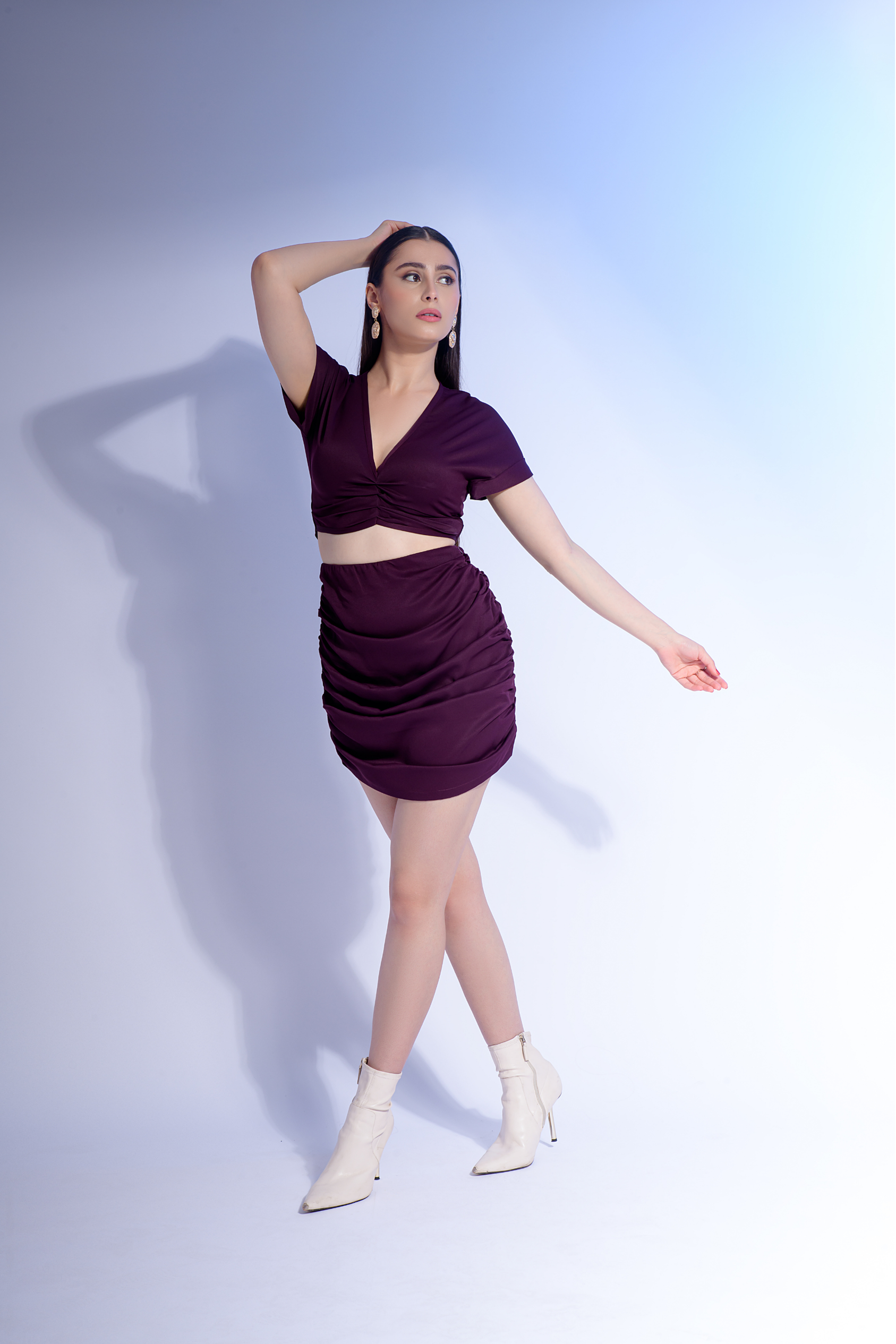 Plum Co Ord Set (Combo)