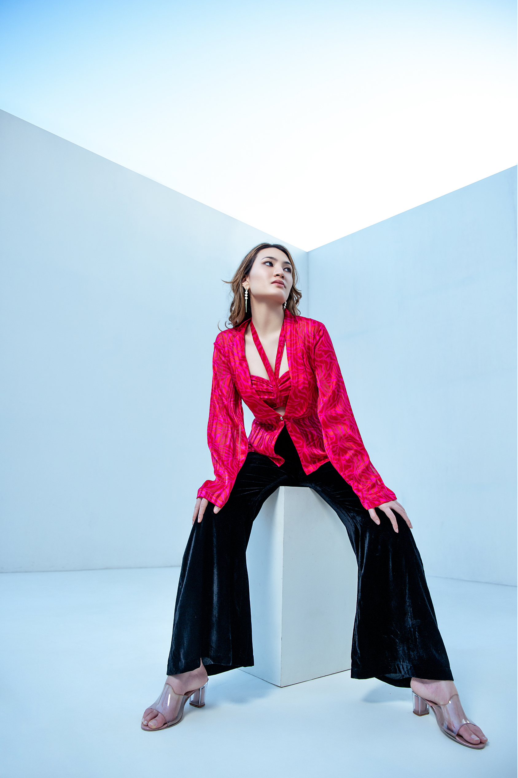 Pink & Black 3 Piece Co Ord Set (Combo)