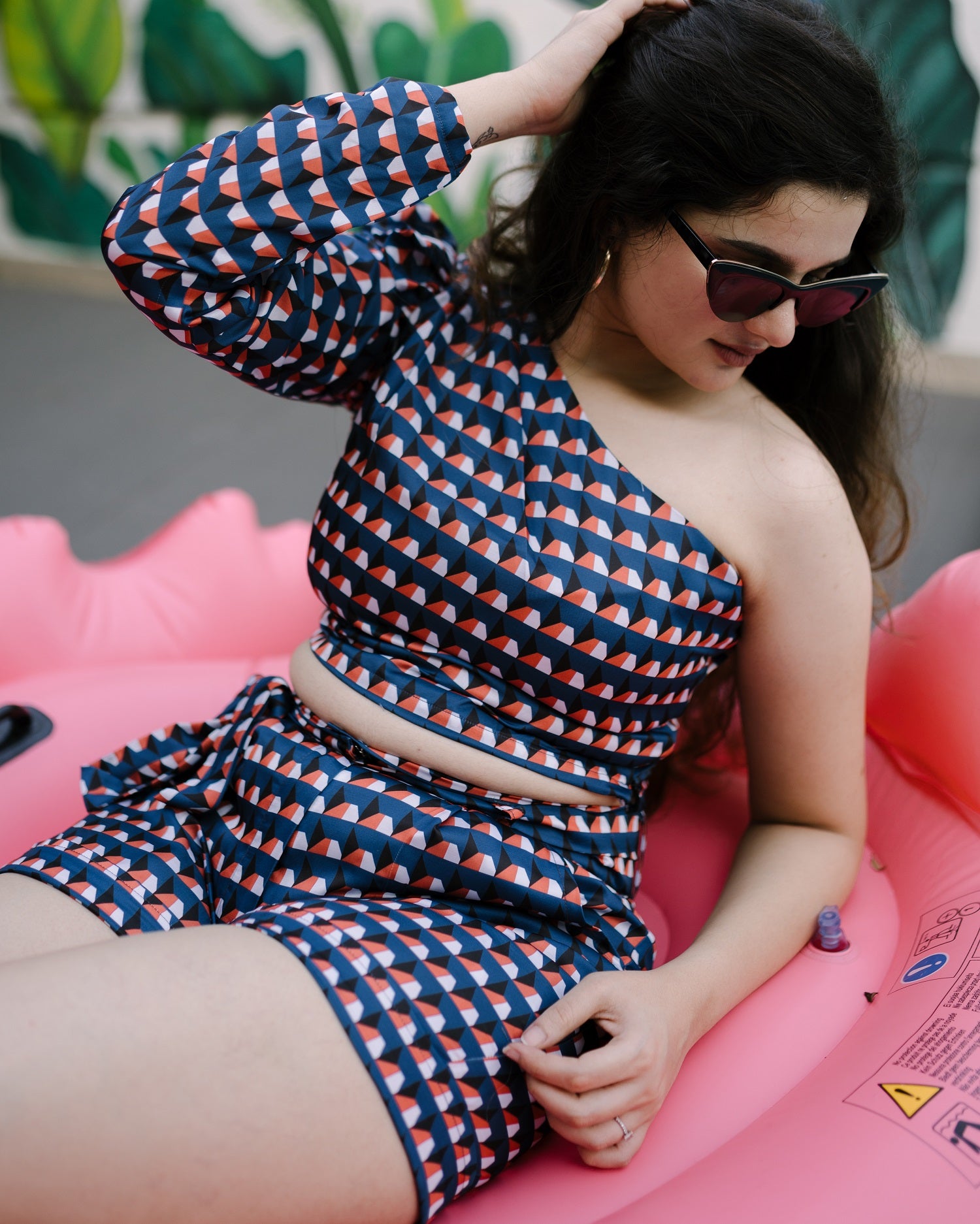 Geomatrical Printed Co Ord Set (Combo)