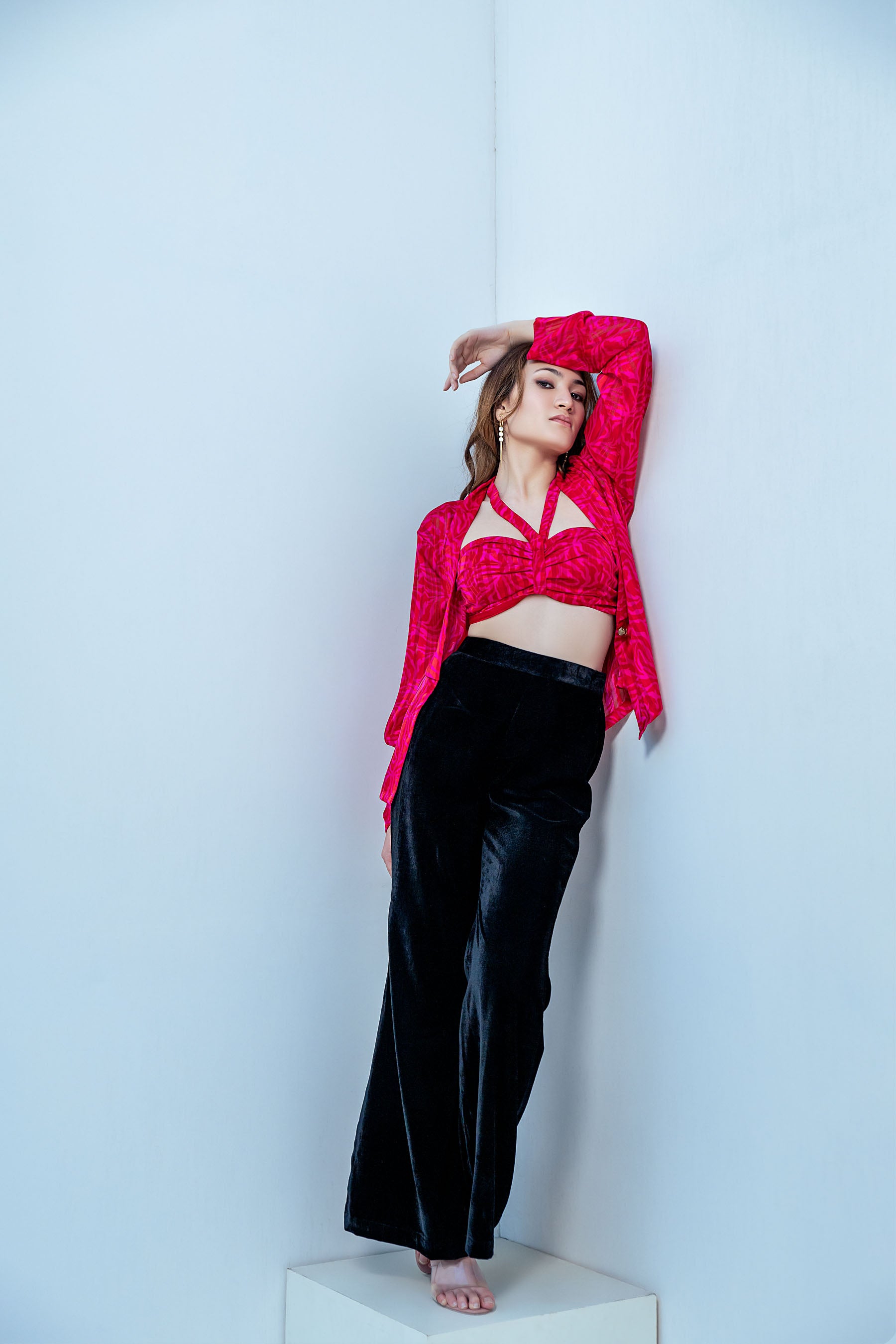 Pink & Black 3 Piece Co Ord Set (Combo)