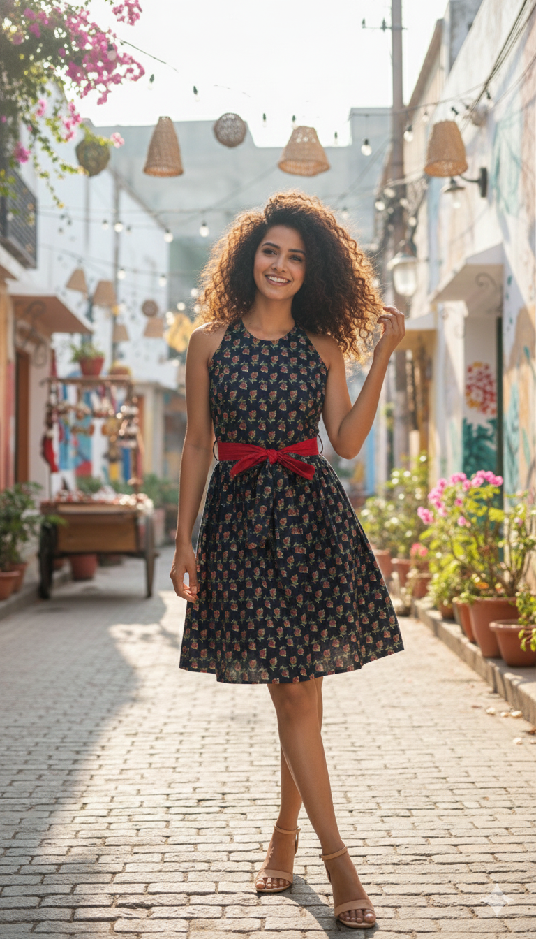 Bluebell Scarlet Tie